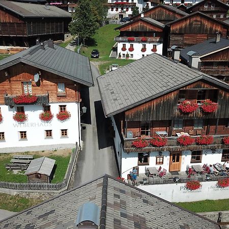 Ferienwohnung Weberstube Weberhaus Zollhaus Zollstöckl Obertilliach Exterior foto