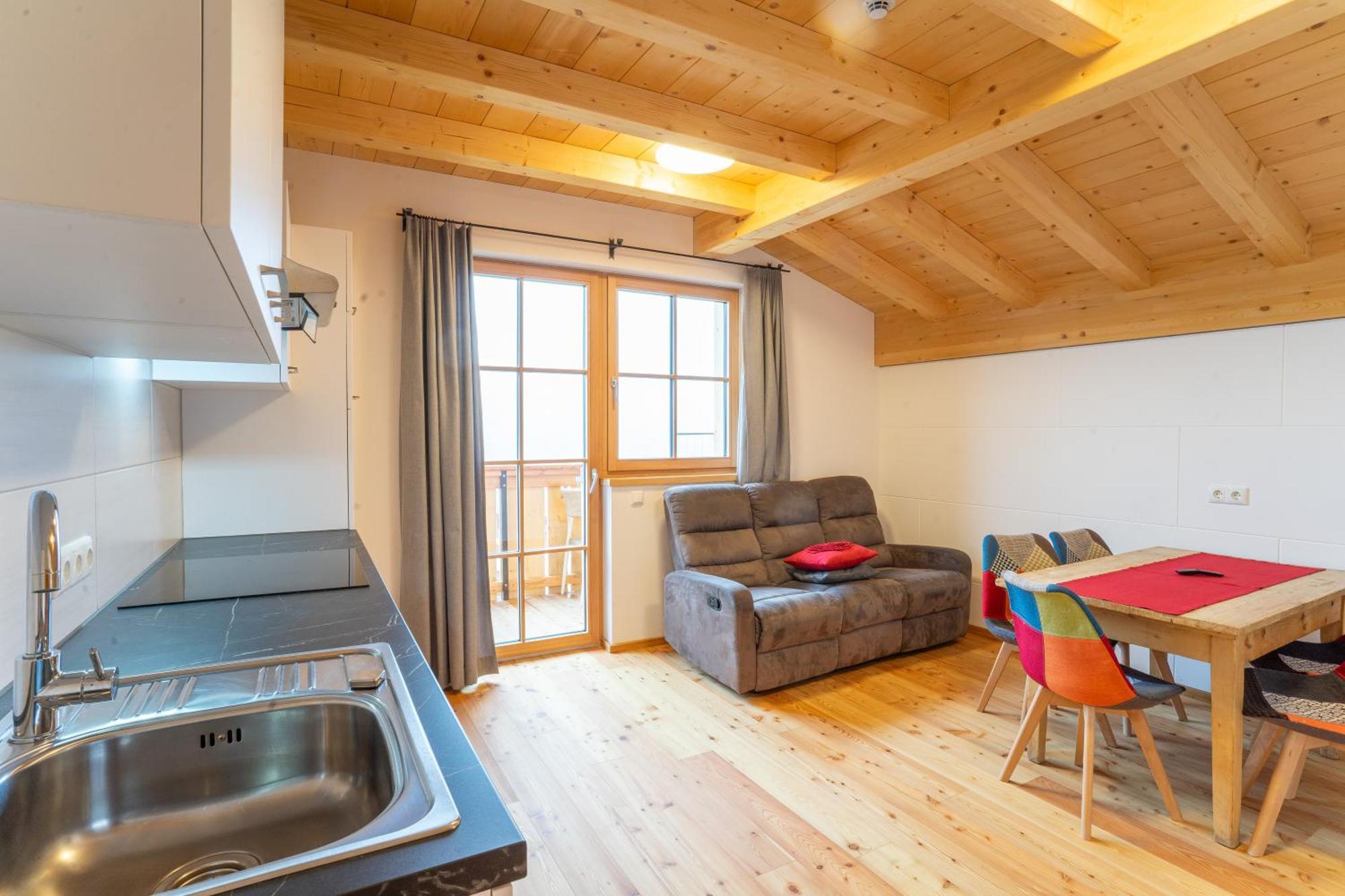 Ferienwohnung Weberstube Weberhaus Zollhaus Zollstöckl Obertilliach Exterior foto