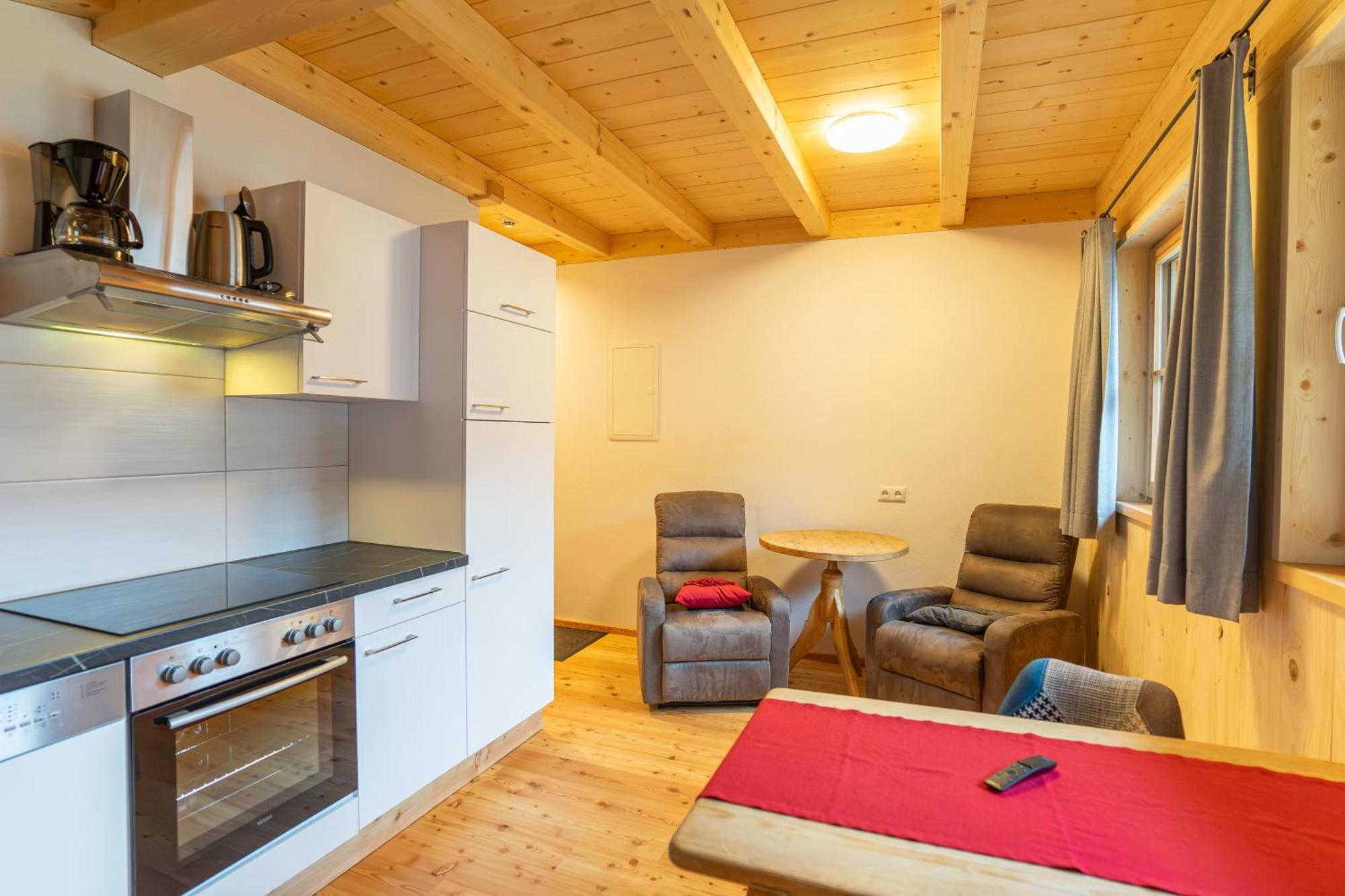 Ferienwohnung Weberstube Weberhaus Zollhaus Zollstöckl Obertilliach Exterior foto