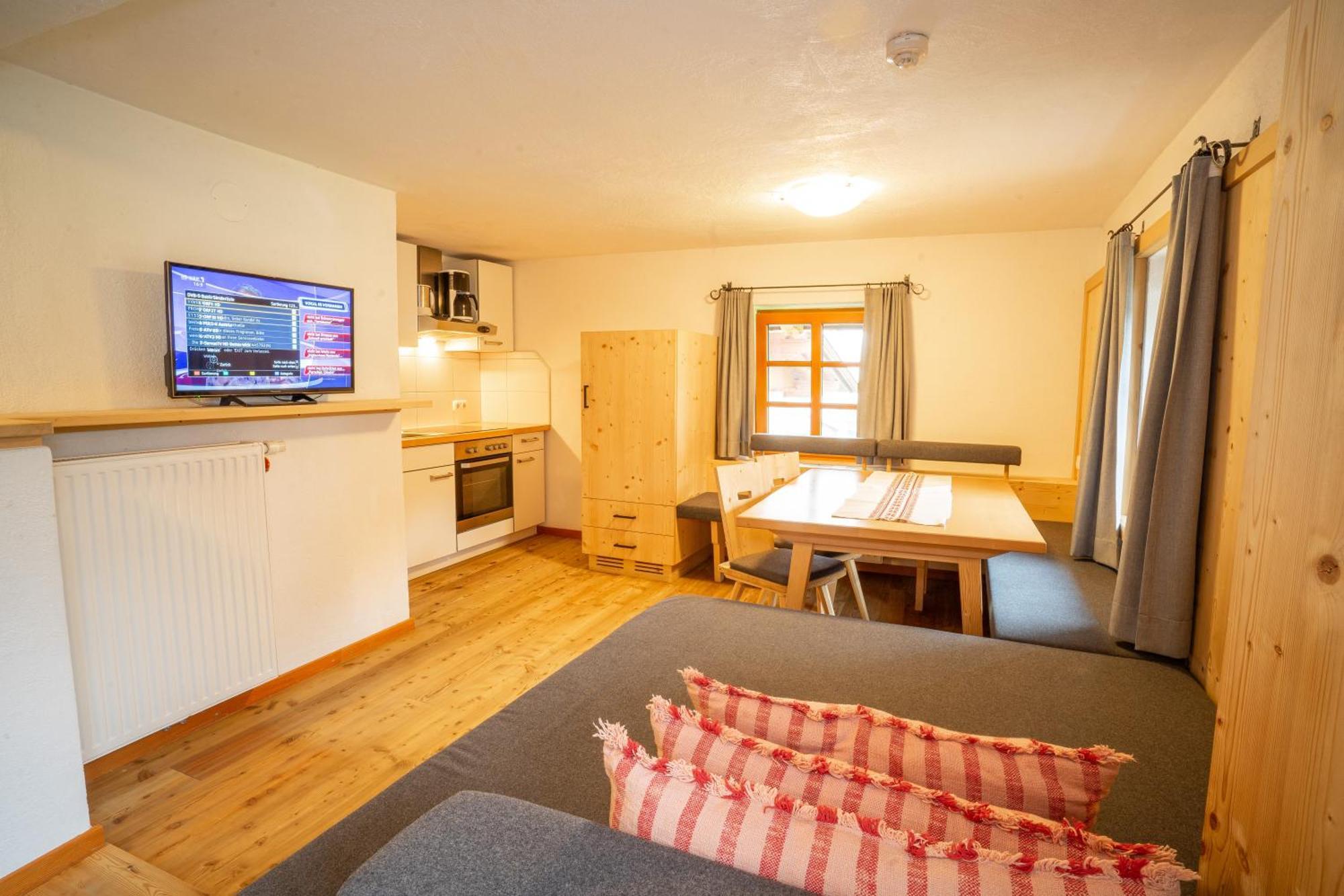 Ferienwohnung Weberstube Weberhaus Zollhaus Zollstöckl Obertilliach Exterior foto
