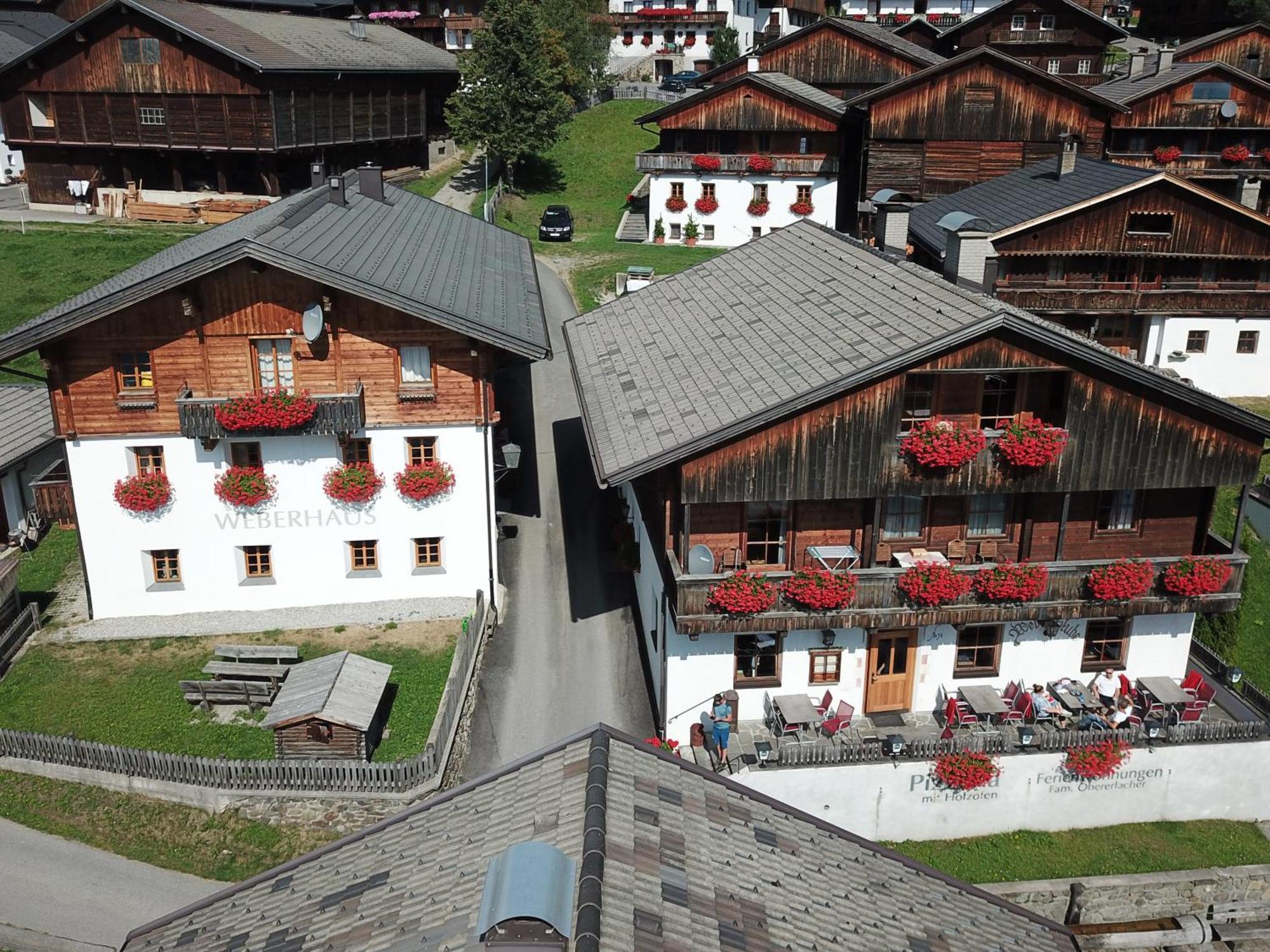 Ferienwohnung Weberstube Weberhaus Zollhaus Zollstöckl Obertilliach Exterior foto